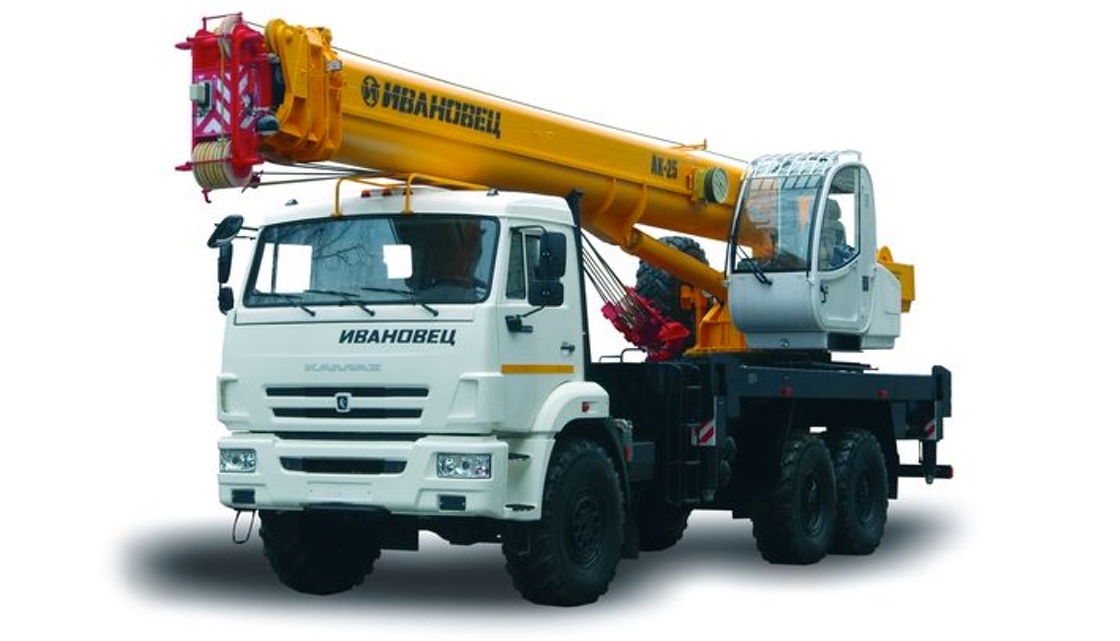 КС-45717К-ЗР автокран «Ивановец» вездеход