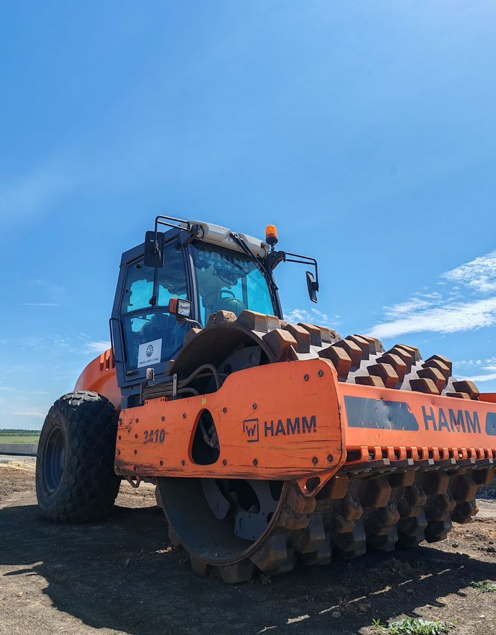 Грунтовый каток Hamm 3410