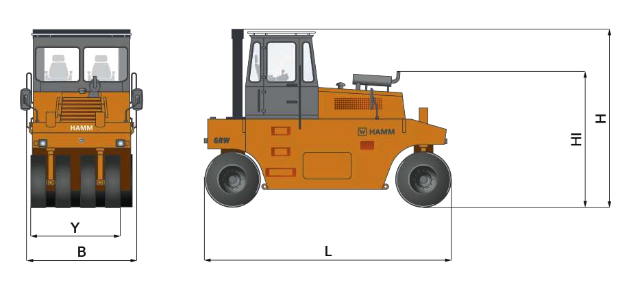 Каток чертеж. Виброкаток Hamm GRW 10. Каток Hamm GRW 10. Каток Hamm GRW-15 технические характеристики. Каток пневмоколесный Hamm технические.